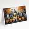 Edge Collections - 5" x 7" - Multicolor - Labrador Retriever Halloween Greeting Cards - 8 Pieces